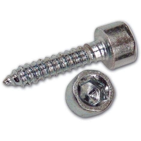 Viti per Metallo Zincate Autofilettanti TC Esagono Incassato 4,8x50 mm 200 pz