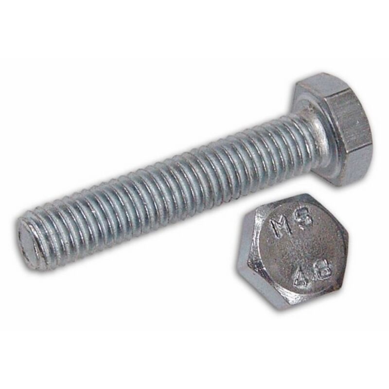 EAC - Viti per Metallo Zincate classe 4.8 te 12x100 mm Senza Dado conf. 50 pz