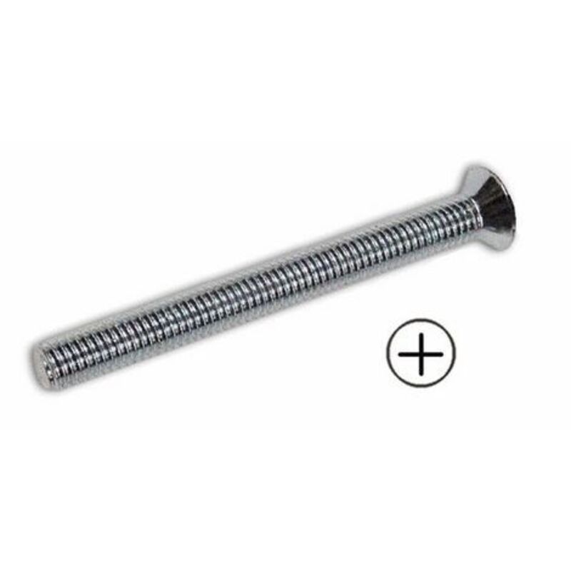Viti metallo croce tp mm 4X12 zincate