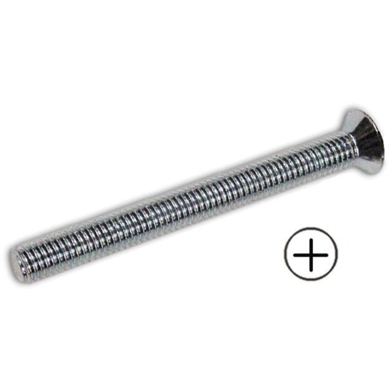 Viti metallo croce tp mm 6X40 zincate