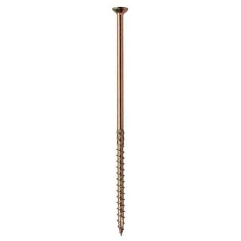 Viti per telaio a testa svasata bicromate zincate 6x150 - Scatola da 100
