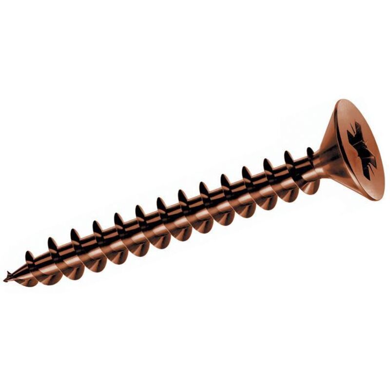 Viti truciolare tp mm 3,5 x 12 bronzate