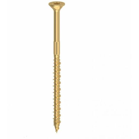 Viti pro tps torx 10,0x340 zincato giallo sfuso 1kg 9 pezzi