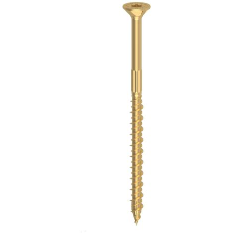 Viti pro tps torx 8,0x160 zincato giallo bilbo 12 pezzi