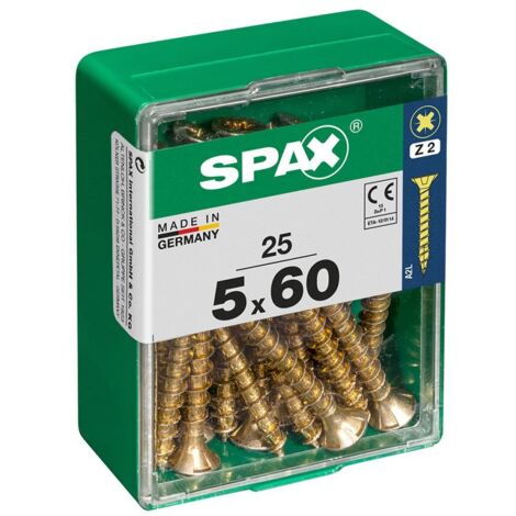 Viti Spax 5x60mm filettatura completa punta 4CUT