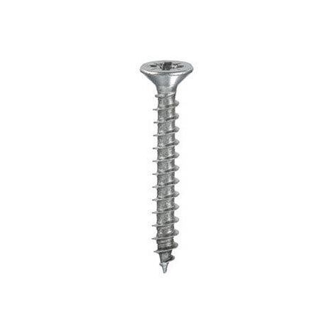 Viti testa piana svasata Inox 3,5x20 per truciolare 25 pz