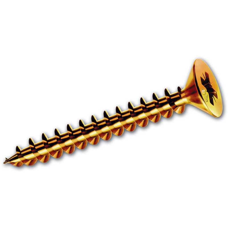 Image of Viti truciolare tp mm 5 x 25 zincatura gialla CR3