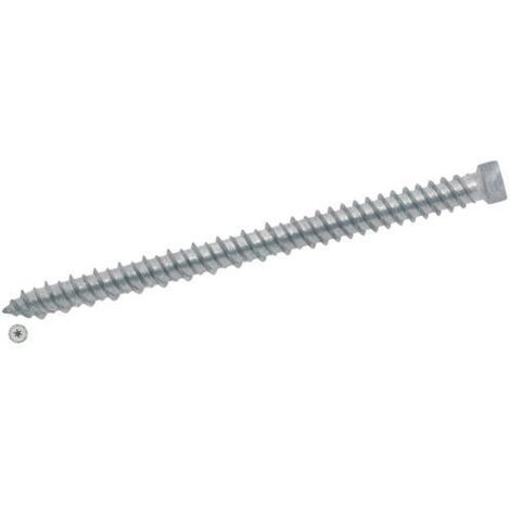 VITI X CALCESTRUZZO TC TORX 7,5X 70MM ZINCATA BIANCA