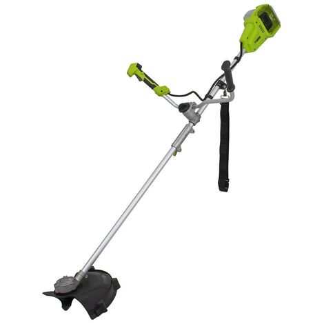 Vito – Débroussailleuse à batterie 40V – Moteur Brushless – Largeur de coupe Ø 250 mm lame, Ø 350 mm fil – Pour terrains accidentés