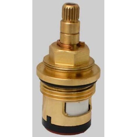 VITONE PER TERMOSTATICO DOCCIA INCASSO DISCO 2T - Ceramico 3/4 90° H 25,1