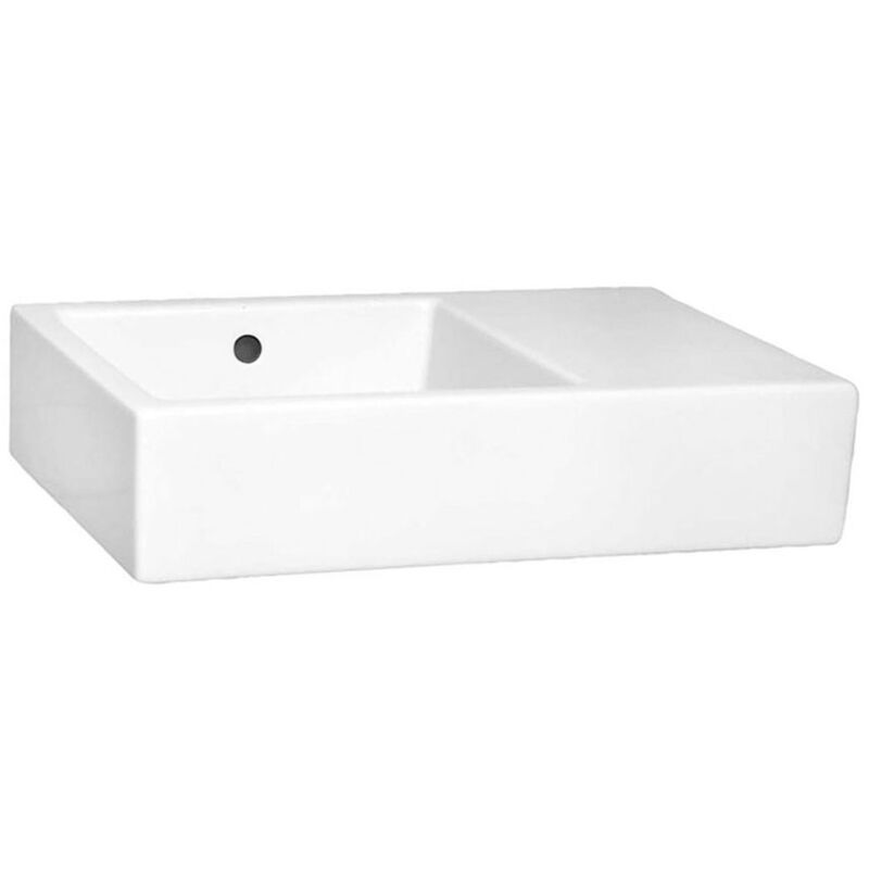 Vitra Arkitekt Basin 600mm Wide x 400mm Deep 0 Tap Hole