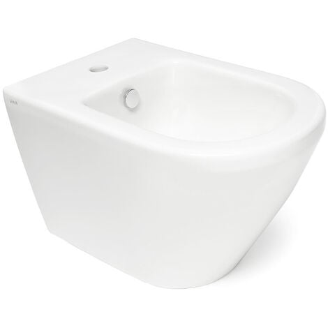 Vitra Integra Wand-Bidet und Überlauf, 35,5x54 cm, weiß (7042-003-0288)