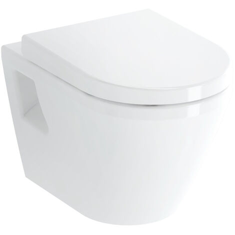 Sapho Isvea Purity - WC suspendu avec douchette de bidet, blanc