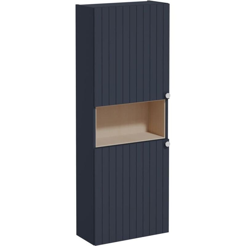 Vitra - Meuble de salle de bain bas Root 55x155x25 cm bleu mat (ROOTN55TM)