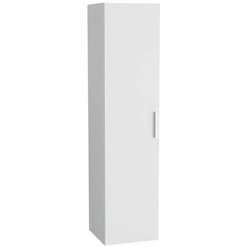 Mia armoire 145x35x35 cm pour salle de bain, porte softclose, blanc brillant (MIAV35B) - Vitra