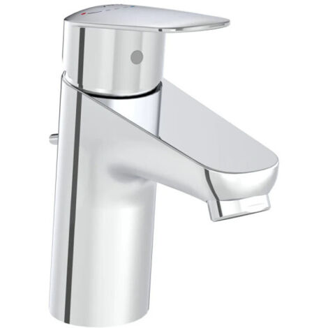 Vitra – Mitigeur de lavabo chromé avec cartouche CH3 – Hauteur 432 mm – Mousseur standard – Fixation V-SUPERFIX – A42929ENGXP