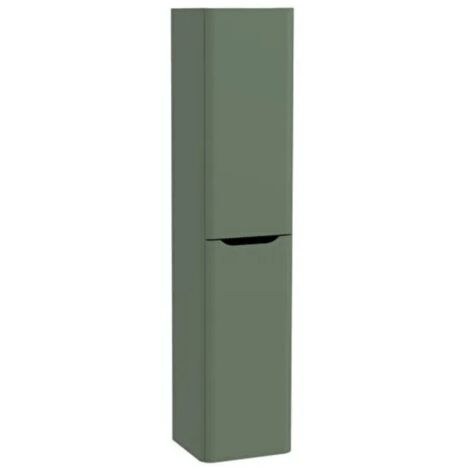 VITRA Sento Round - Columna de 2 puertas, versión izquierda, verde mate