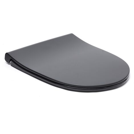 Vitra Sento SoftClose WC-Sitz, schwarz matt