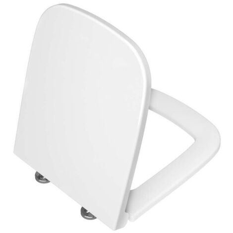 VitrA Valarte WC-Sitz 124-003R009 35,5x43,3x45cm, weiß hochglanz, mit Absenkautomatik, mit Schnellverschluss