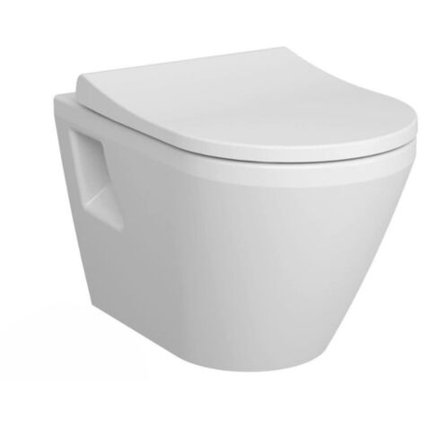 Vitra  VitrA Integra Wand-WC ohne Spülrand mit Softclose-Sitz (7062-003-6288)