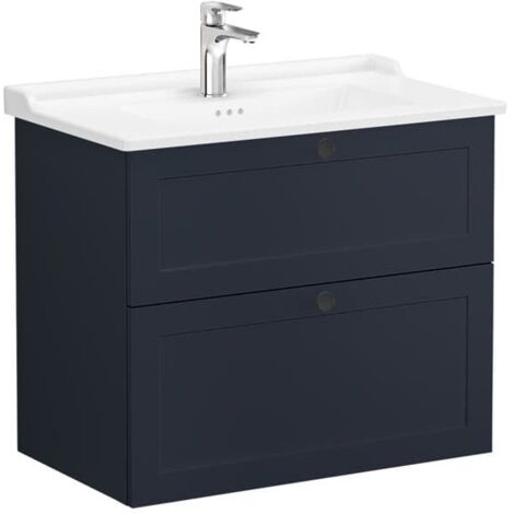 Vitra  Vitra Mobili da bagno con lavabo Vitra Root 80x67x46 cm blu opaco (ROOTC80BINTC)