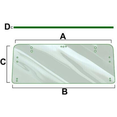 Vitre de cabine VAPORMATIC VPM7129