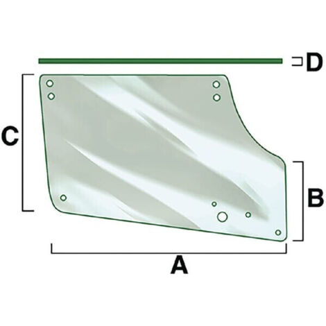 Vitre de cabine VAPORMATIC VPM7196