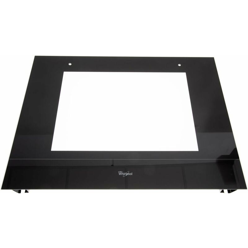 Vitre de four noire extérieure pour four Whirlpool