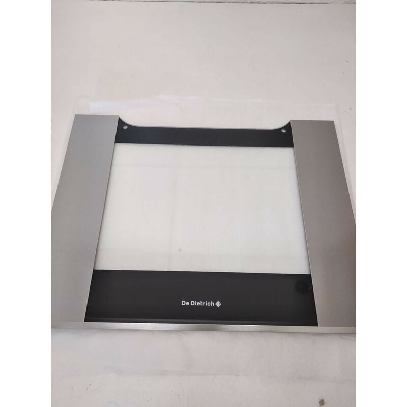 Vitre de porte extérieure inox pour four de-dietrich