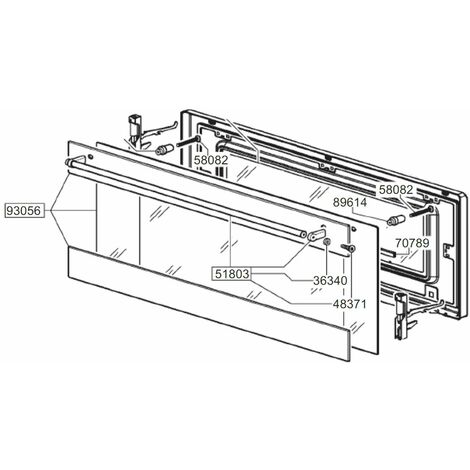 Vitre de porte intermédiaire - Forni, Fornelli Elettrici e a Gas - SMEG - 4366343