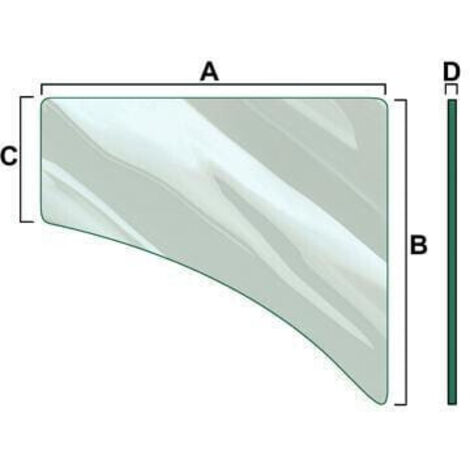 Vitre de porte VAPORMATIC VPM7157