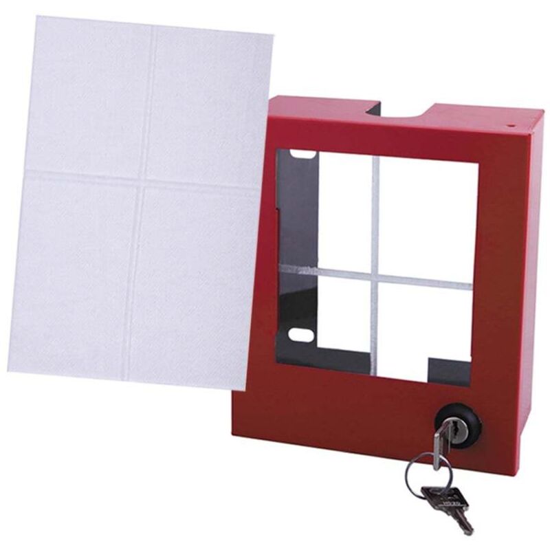 Vitre de remplacement 310 x 310 mm - Pour coffret 19954 Gurtner