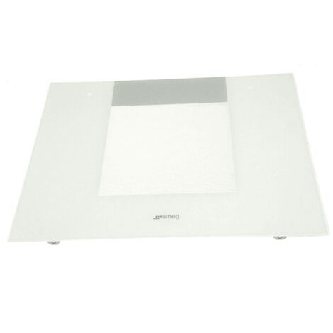VITRE EXTERIEURE DE PORTE BLANCHE POUR FOUR   SMEG - 692532422