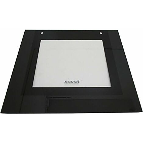 VITRE EXTERIEURE NOIRE pour FOUR BRANDT - 74X2422