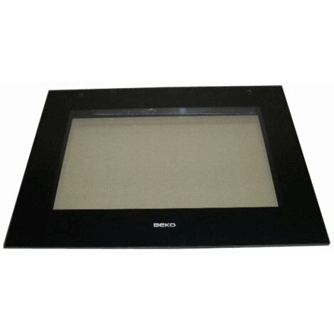 VITRE EXTERIEURE PORTE DE FOUR pour CUISINIERE BEKO -...