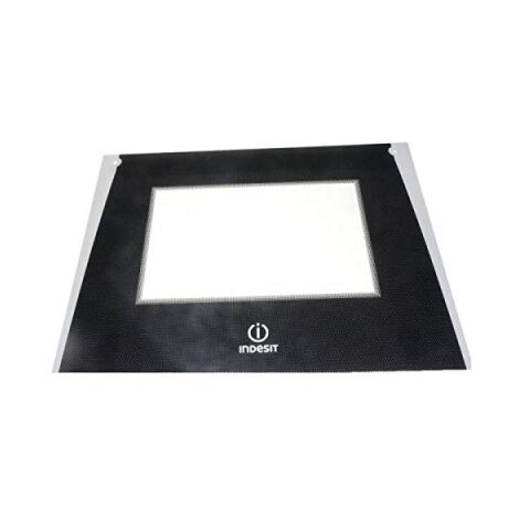 VITRE FACADE DE PORTE POUR FOUR INDESIT - C00284039