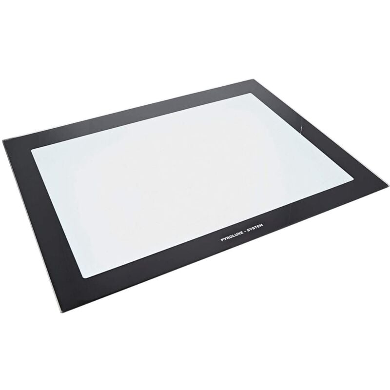 Vitre intérieure de porte imprimée pour four Electrolux Arthur Martin - Dimensions : 504 x 392 mm.