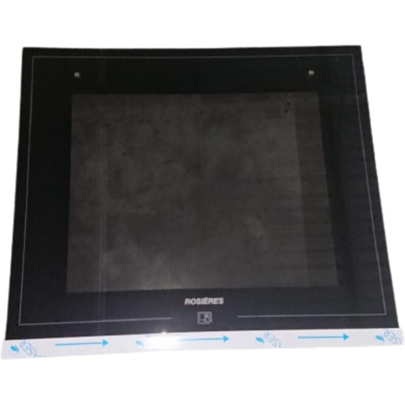 Vitre porte extérieur 594X510 mm