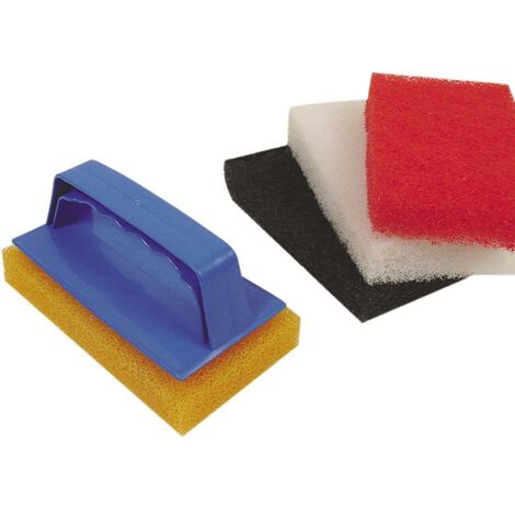 Vitrex Grout Clean Up and Polishing Kit with 4 Interchangeable Pads for Tile Cleaning and Polishing