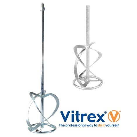 VITREX MIXING PADDLE MIXADH120 120CM REPLACEMENT PLASTER MORTAR PAINT MIXER