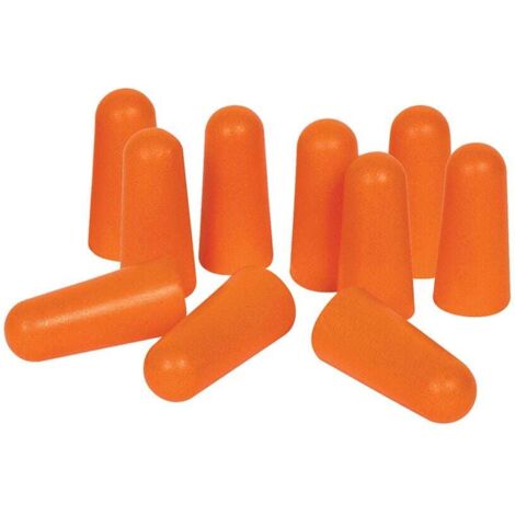 Vitrex Tapered Disposable Foam Earplugs SNR 33 dB - 5 Pairs
