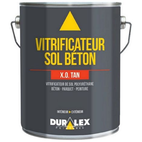 Vitrificateur béton DURALEX X O TAN verni, vitrifie et protège les sols INCOLORE