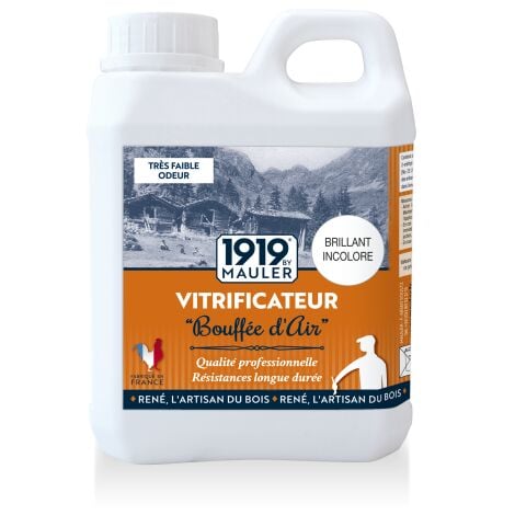 VITRIFICATEUR "BOUFFEE D'AIR " 1919 BY MAULER 2L5 brillant INCOLORE - Brillant incolore