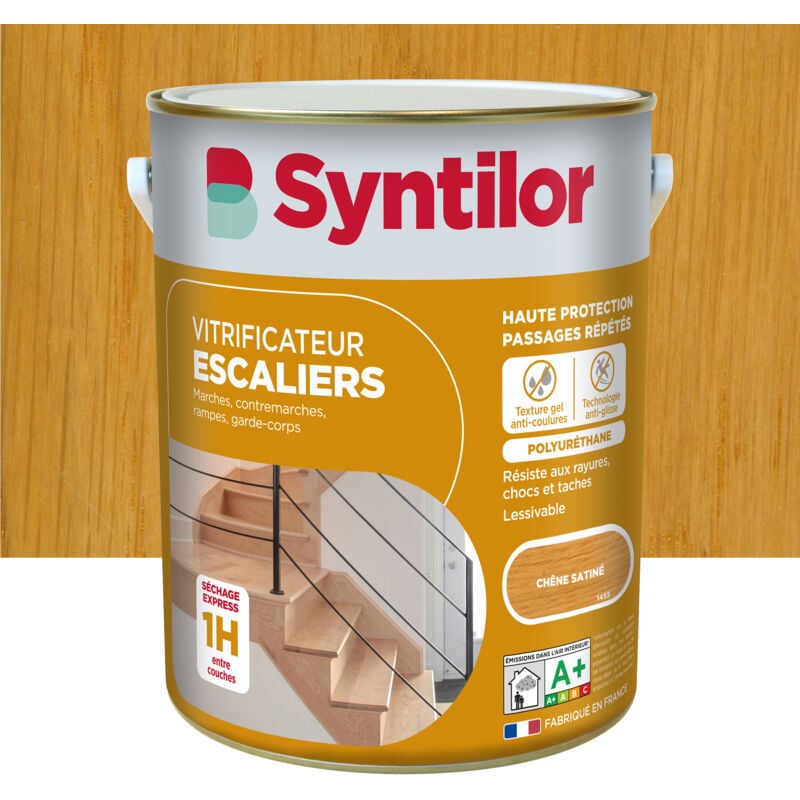 Vitrificateur Escaliers Syntilor 2,5L Chêne Satiné