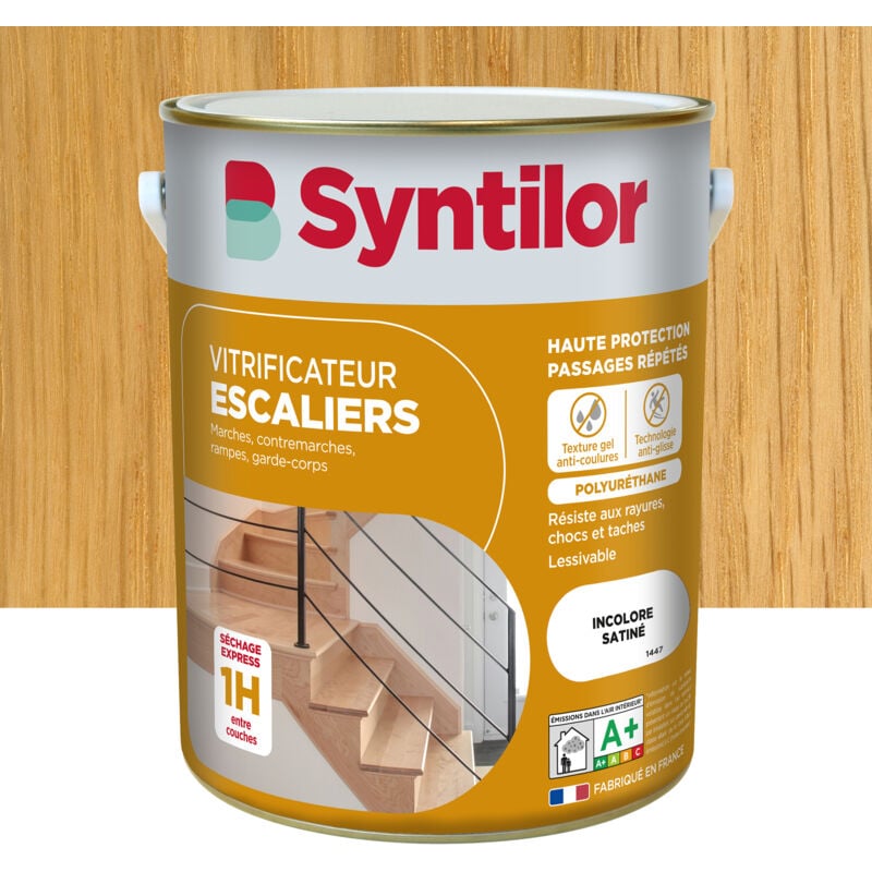 Vitrificateur Escaliers Syntilor 2,5L Incolore Satiné