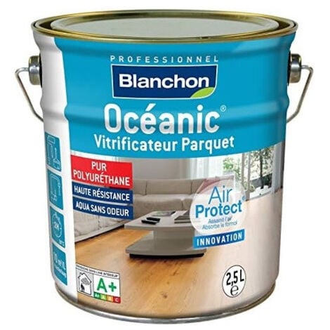 Vitrificateur parquet Blanchon Océanic Air Protect 2,5L aspect chêne ciré