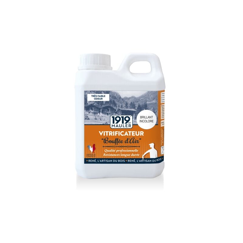 1919 By Mauler - vitrificateur 'bouffee d'air ' 2L5 brillant incolore - Brillant incolore