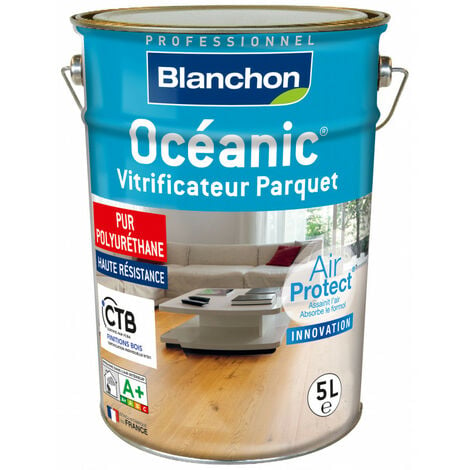 Vitrificateur Blanchon Oceanic Air Protect® Satiné 5L - Plusieurs modèles disponibles