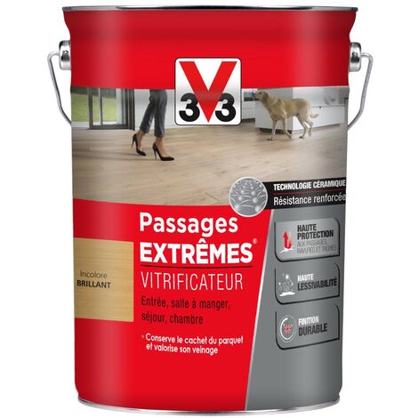 Vitrificateur Passages extrêmes® V33 Incolore Brillant 5L