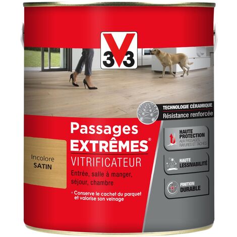 Vitrificateur Passages extrêmes® V33 Incolore Satin 2,5L